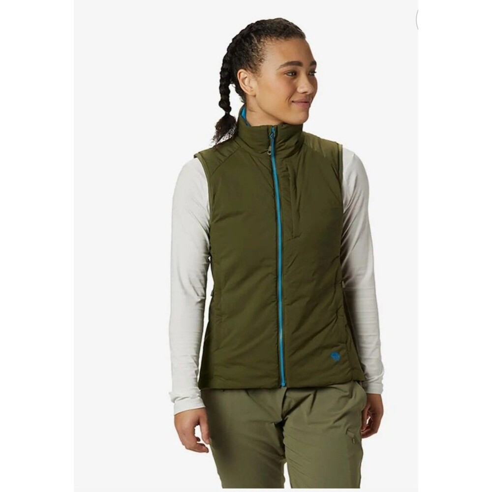 Mountain Hard Wear Kor Strata Vest Womens M Ripstop Weather Resistant Insulated